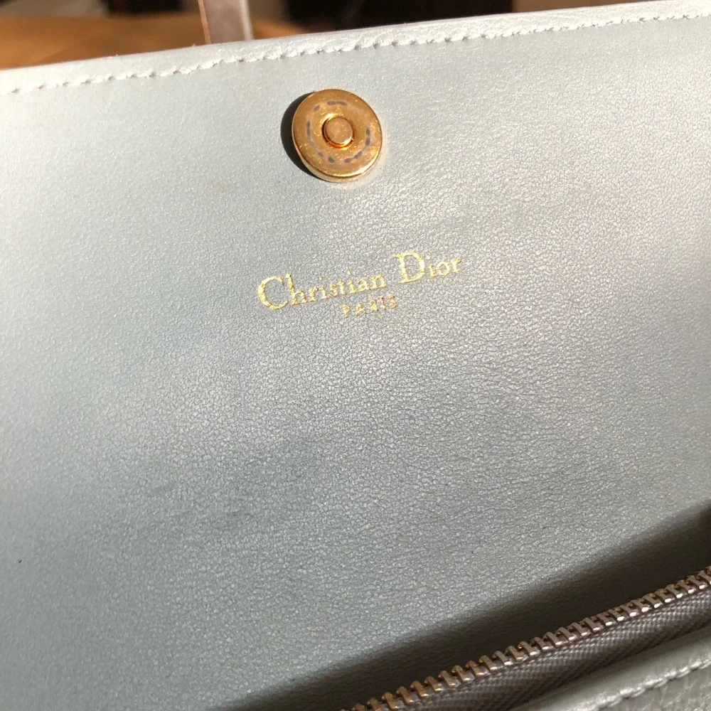 Dior Caro Orchid Long Wallet